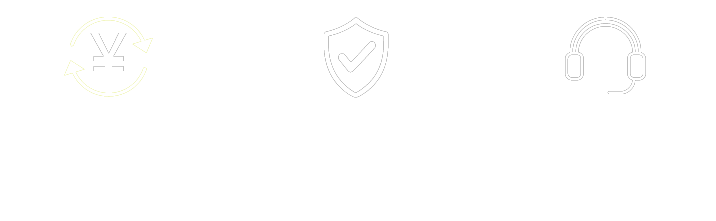 7日間返金保証、レビュー投稿で3ヶ月保証、メーカー公式日本語サポート